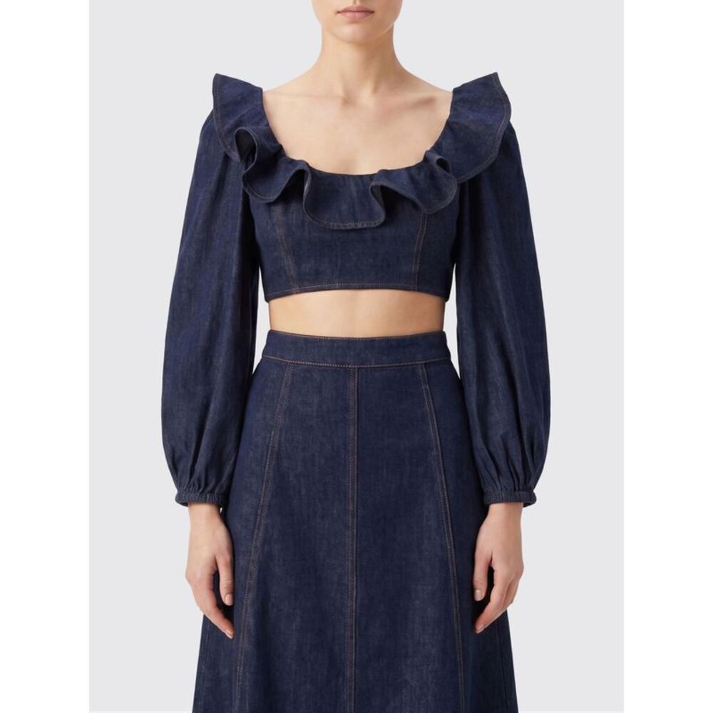 Zimmermann Top Woman Blue